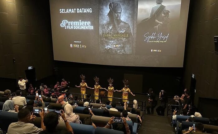 Premiere dua film yang dibuat oleh Dinas Kebudayaan Kota Makassar.