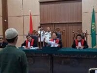 HUKUMAN MATI. Ahmad Yani, terpidana kasus pembunuhan terhadap seorang wanita di Kota Palopo dijatuhi hukuman mati.