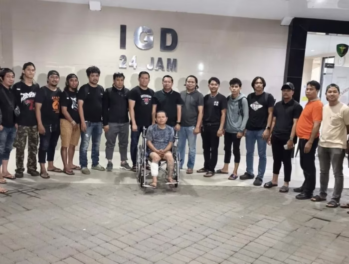 RESIDIVIS. SFA (45) tak bisa beridiri setelah polisi menembak kakinya. Dia adalah salah satu predator anak yang beraksi di Gowa.