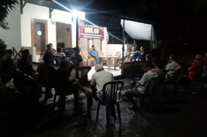 PSU. Warga di perumahan Kanimega menggelar rapat untuk menuntut pihak GMTD segera menyerahkan Prasarana, Sarana dan Utilitas (PSU).