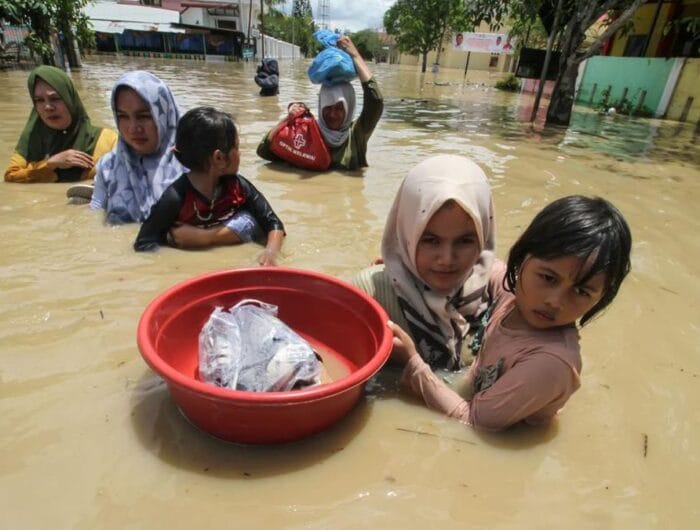 SUSULAN. Aceh dan Sumut dilaporkan mengalami banjir susulan.