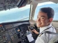 Farhan Gunawan, Co Pilot Pesawat ATR 42-500