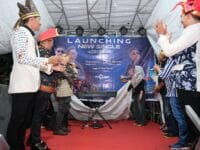 Bupati Gowa, Sitti Husniah Talenrang menghadiri launching single terbaru “Teai Jodota” karya Daeng Talli dan “Tepo’ Jarung” karya Wahyu Jangji