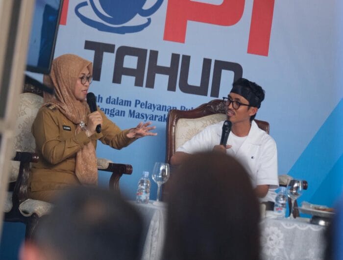 PROGRAM NASIONAL. Bupati Gowa, Sitti Husniah Talenrang menegaskan komitmennya untuk ikut mendukung upaya pemerintah pusat menangani kemiskinan ekstrem.