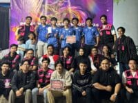 JUARA. Atlet E-Sports Gowa divisi Mobile Legends menjadi juara pada turnamen PMW 2026 di Kabupaten Wajo.