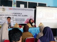 SOSIALISASI. Seminar Program Kerja di Desa Bonto Daeng, Kabupaten Bantaeng.