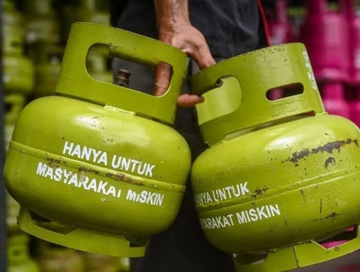 Ilustrasi: Tabung Elpiji 3 kilogram