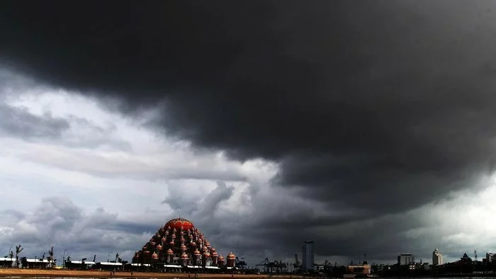 Ilustrasi cuaca di Makassar.