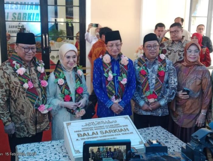 Menteri Agama RI, Nasaruddin Umar saat berkunjung di Takalar, beberapa hari lalu.