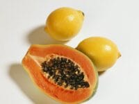 Ilustrasi: pepaya dan Lemon