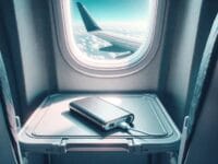 Ilustrasi: Power bank di pesawat
