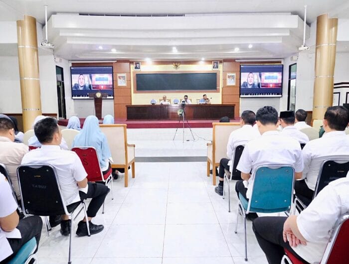 Persiapan program jumat bersih Pemkab Gowa.