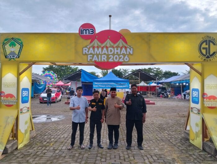 USAHA. Pembukaan UMKM Ramadhan Fair di Kecamatan somba Opu, Gowa.