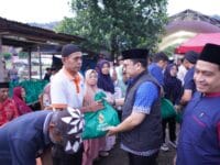 Wakil Bupati Gowa, Darmawangsyah Muin saat melakukan one day one district di kecamatan Biringbulu.