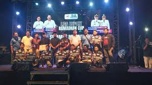 JUARA. ESI Kabupaten Gowa sukses mengelar turnamen E-sport bertajuk Liga Ramadhan di sentra kuliner Lapangan Syech Yusuf, Gowa, Minggu, 8 Maret 2026.