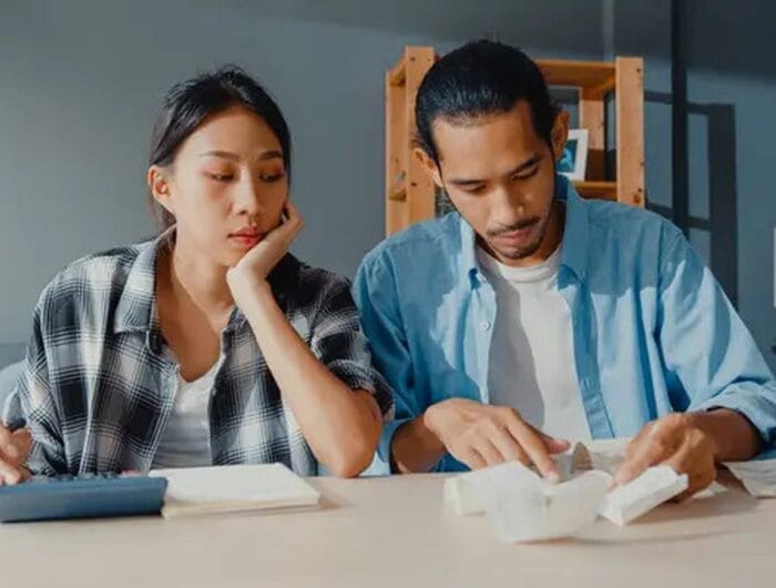 Ilustrasi pasangan finansial