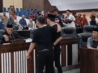 NGOTOT. Suasana Rapat Dengar Pendapat (RDP) di DPRD Barru yang membahas tentang keberadaan PT Conch di Barru.