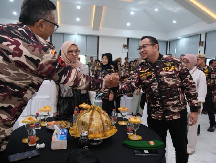 PERSATUAN. Bupati Gowa, Sitti Husniah Talenrang menghadiri Musyawarah Cabang X FKPPI Kabupaten Gowa yang berlangsung di Baruga Tinggimae, Rumah Jabatan Bupati Gowa, Sabtu (4/4)