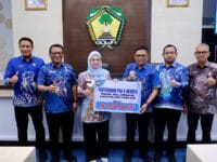 TERBAIK. Perumda AM Tirta Jeneberang mencatatkan deviden sebesar Rp3,49 miliar untuk tahun 2025.