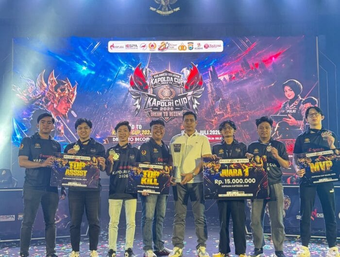 ESI Gowa Tak Terkalahkan! Sapu Bersih Turnamen Esports Polda Sulsel, Siap Wakili Sulsel di Road to Kapolri Cup 2026